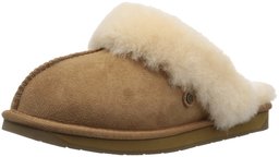 206 Collective Amazon Brand Roosevelt - Zapatillas de Tijera para Mujer, Ante de castaño, 7.5