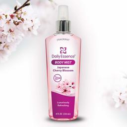 Daily Essence Body Mist, Japanese Cherry Blossom, 8 oz The Sakura-Hanami experience in a bottle!
