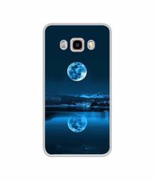 Amazon Brand - Solimo Designer Moon Pattern Print UV Printed Soft Back Case Mobile Cover for Samsung Galaxy J5 (2016)