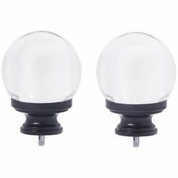 AmazonBasics Clear Acrylic Ball Finial
