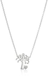 [Find] Amazon Collection Sterling Silver Diamond akusentofamiri-turi-pendantonekkuresu, 18"