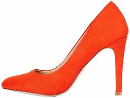 find. Women's Round Toe High Court, (Mandarina Red), 4 UK