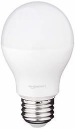 AmazonBasics 11 Watt Equivalent, Soft White, Dimmable, A19 LED Light Bulb, 2-Pack (Renewed)