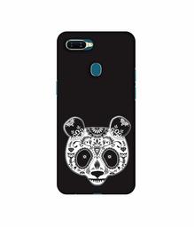 Amazon Brand - Solimo Designer Panda Illustrator 3D Printed Hard Back Case Mobile Cover for Oppo A7