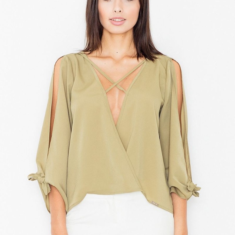 Blouse model 60696 Figl