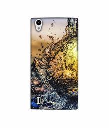 Amazon Brand - Solimo Designer Water Drop Reflection 3D Printed Hard Back Case Mobile Cover for VIVO Y15