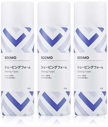 [Amazonブランド] SOLIMO (ソリモ) シェービングフォーム 200g × 3本パック