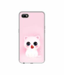 Amazon Brand - Solimo Designer Kitty UV Printed Soft Back Case Mobile Cover for Oppo A1K