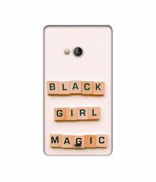 Amazon Brand - Solimo Designer Black Girl Magic 3D Printed Hard Back Case Mobile Cover for Microsoft Lumia 540