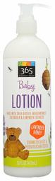 365 EVERYDAY VALUE Lavender Honey Baby Lotion, 16 FZ